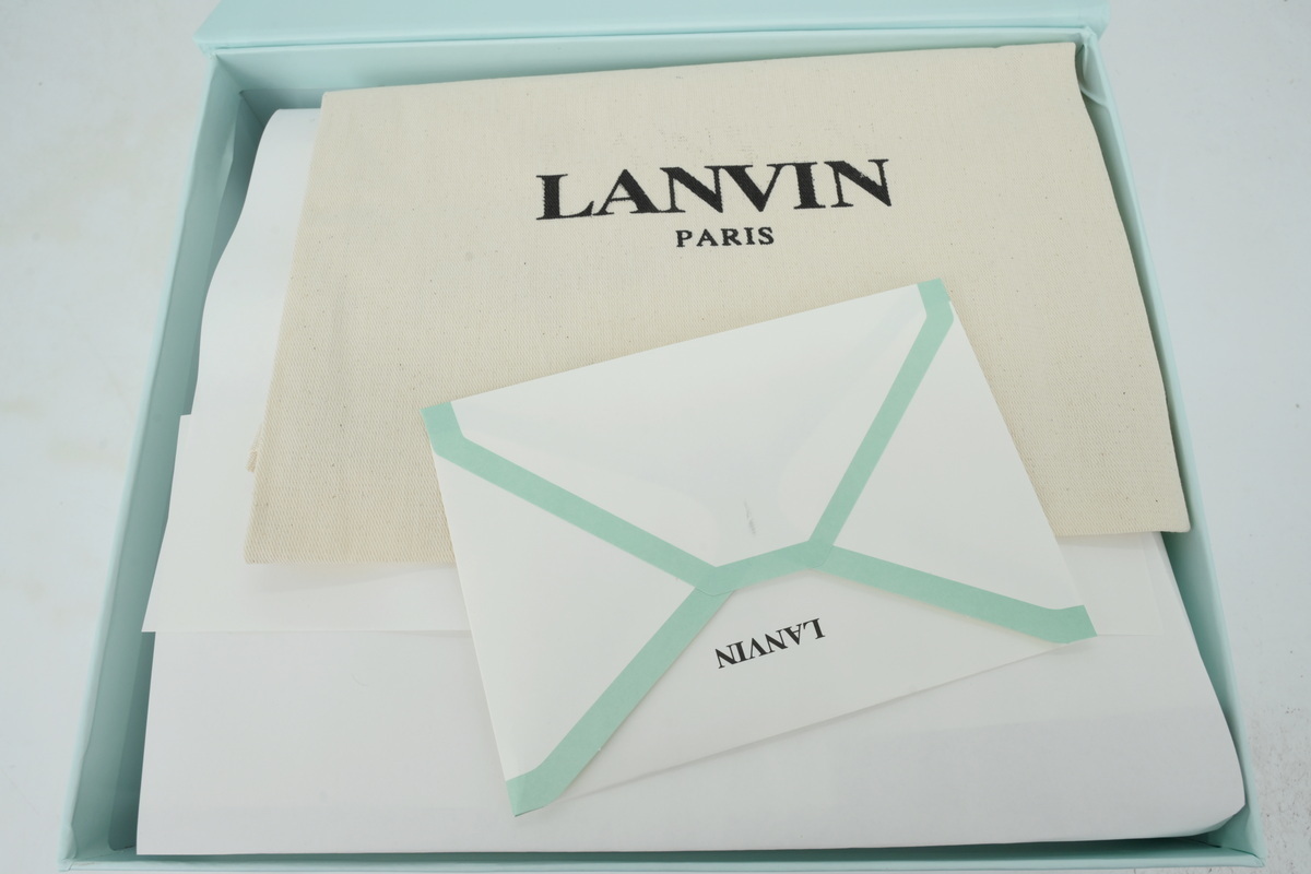 Lanvin Curb Sneakers White