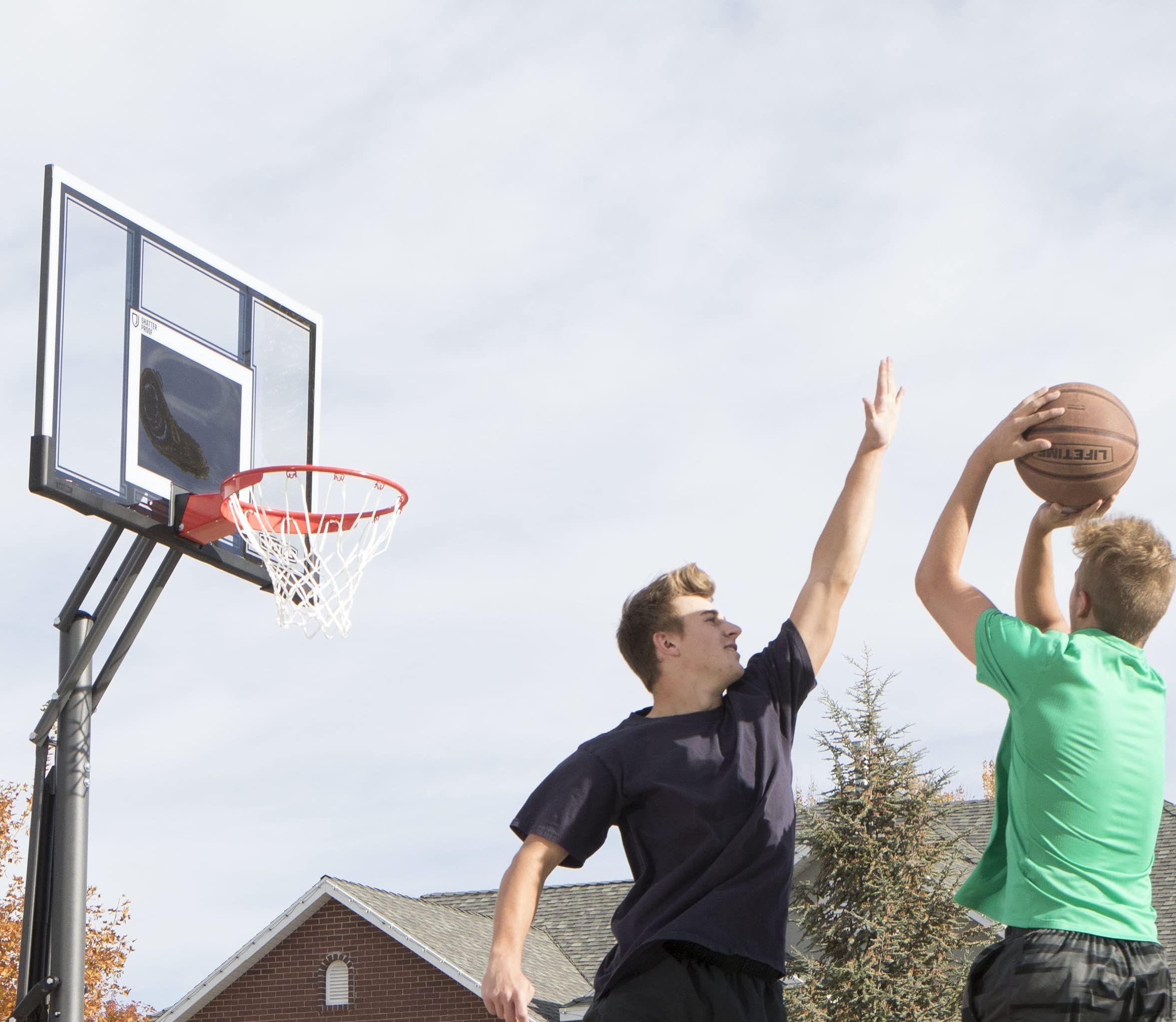 Lifetime Adjustable Basketball Hoop