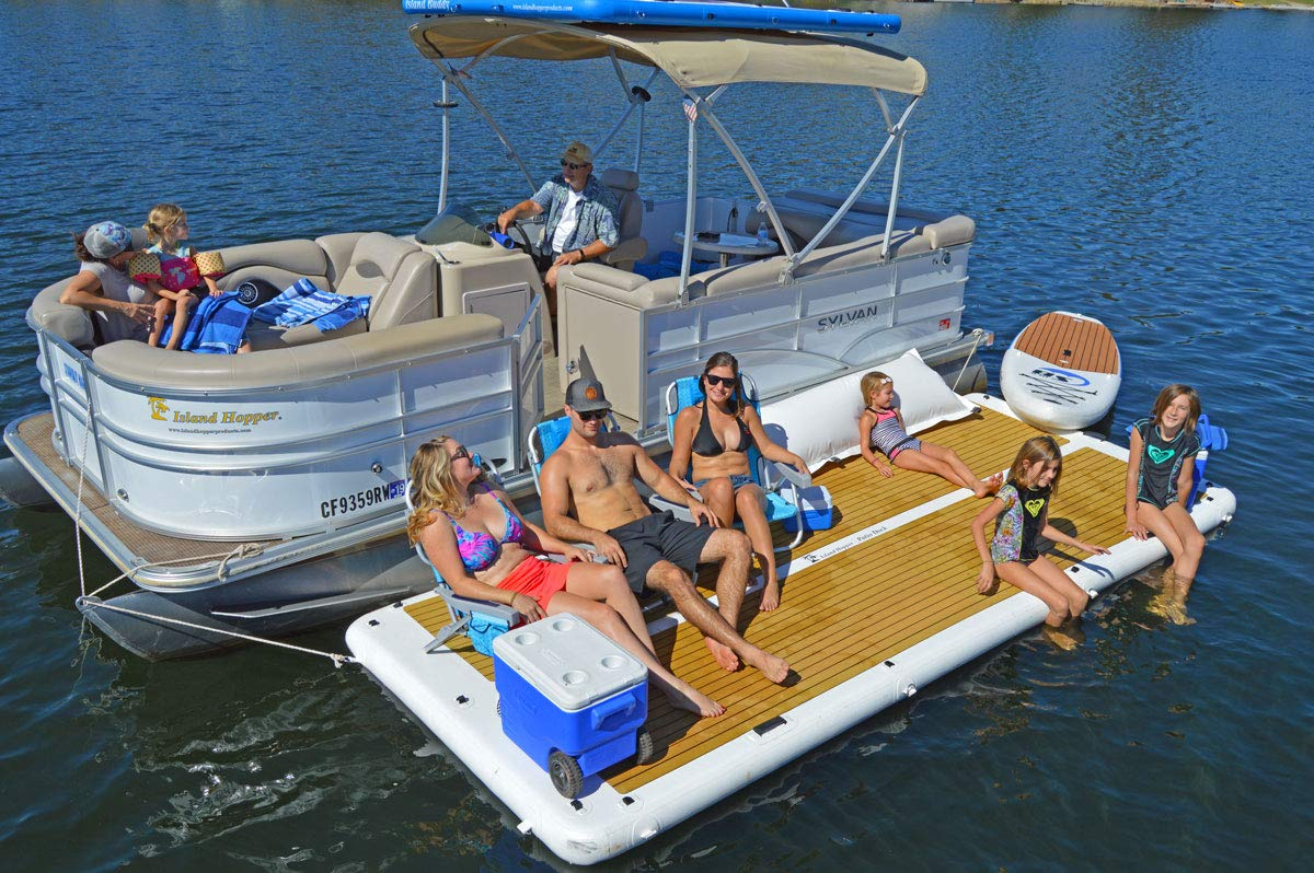 Inflatable Sport Boats Yacht Dock 10x6x6 inches Thick