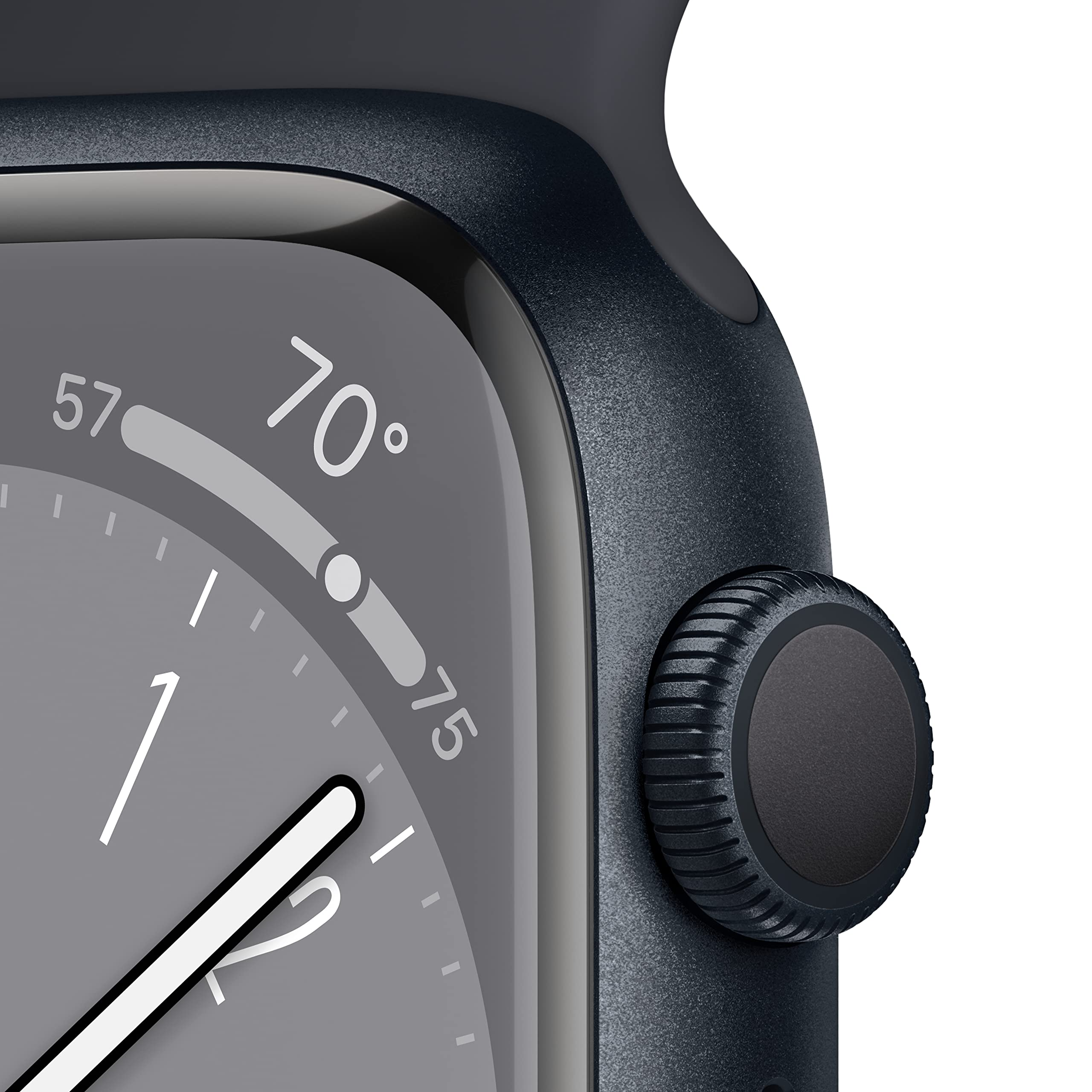 Apple Watch 8 Smart Watch w/ Midnight Case with Midnight Sport