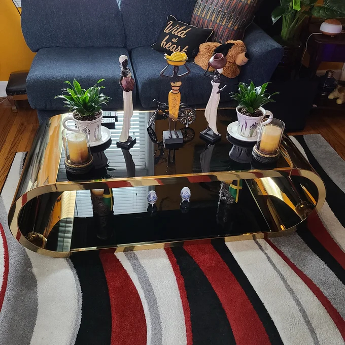 Jasonville Floor Shelf Coffee Table with Storage