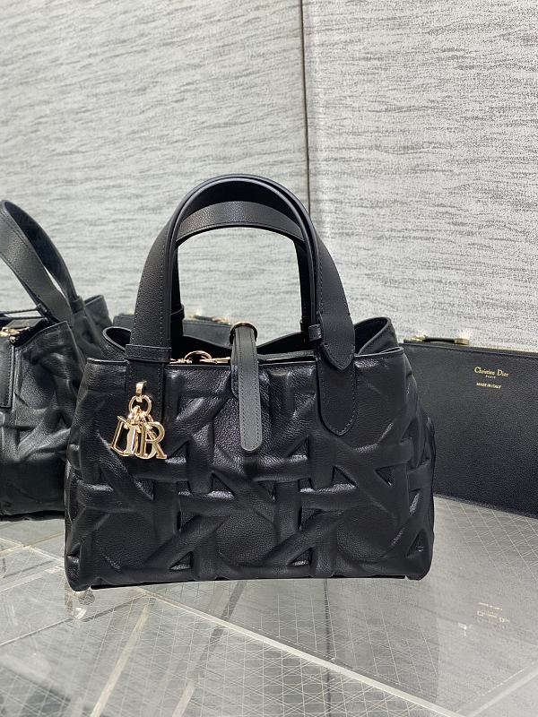 Dior Toujours Tote Bag Small Black Motif