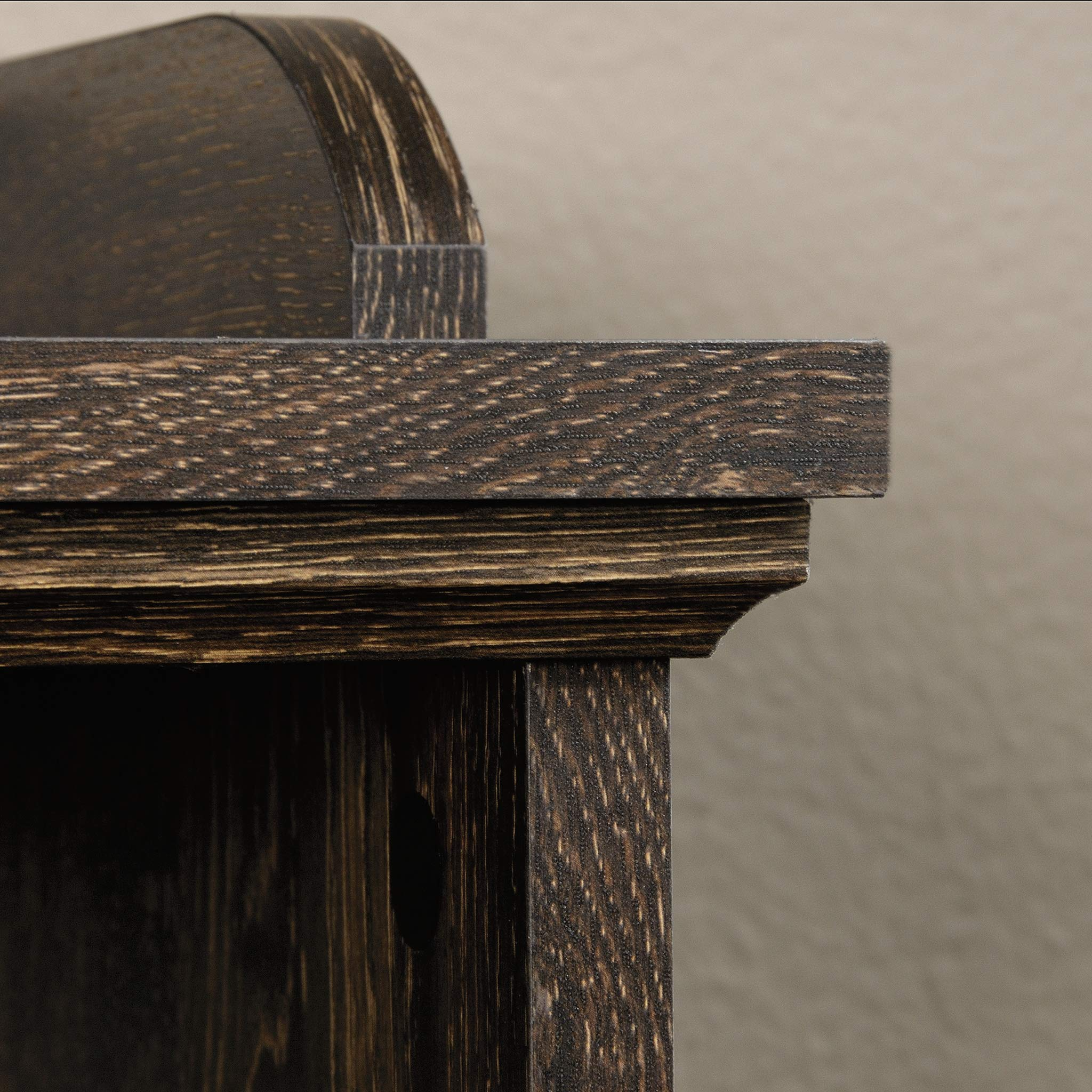Rustic Super Wide 86 Inch 5 Tier Bookcase with 23 Shelves