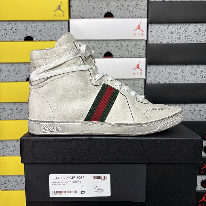 Gucci Stretch High-Top Sneaker