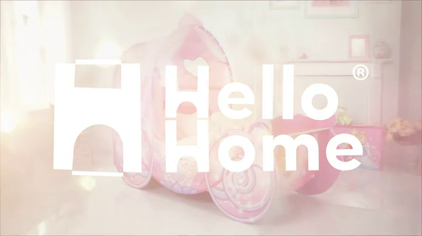 Princess Carriage Kids Toddler Bed by HelloHome