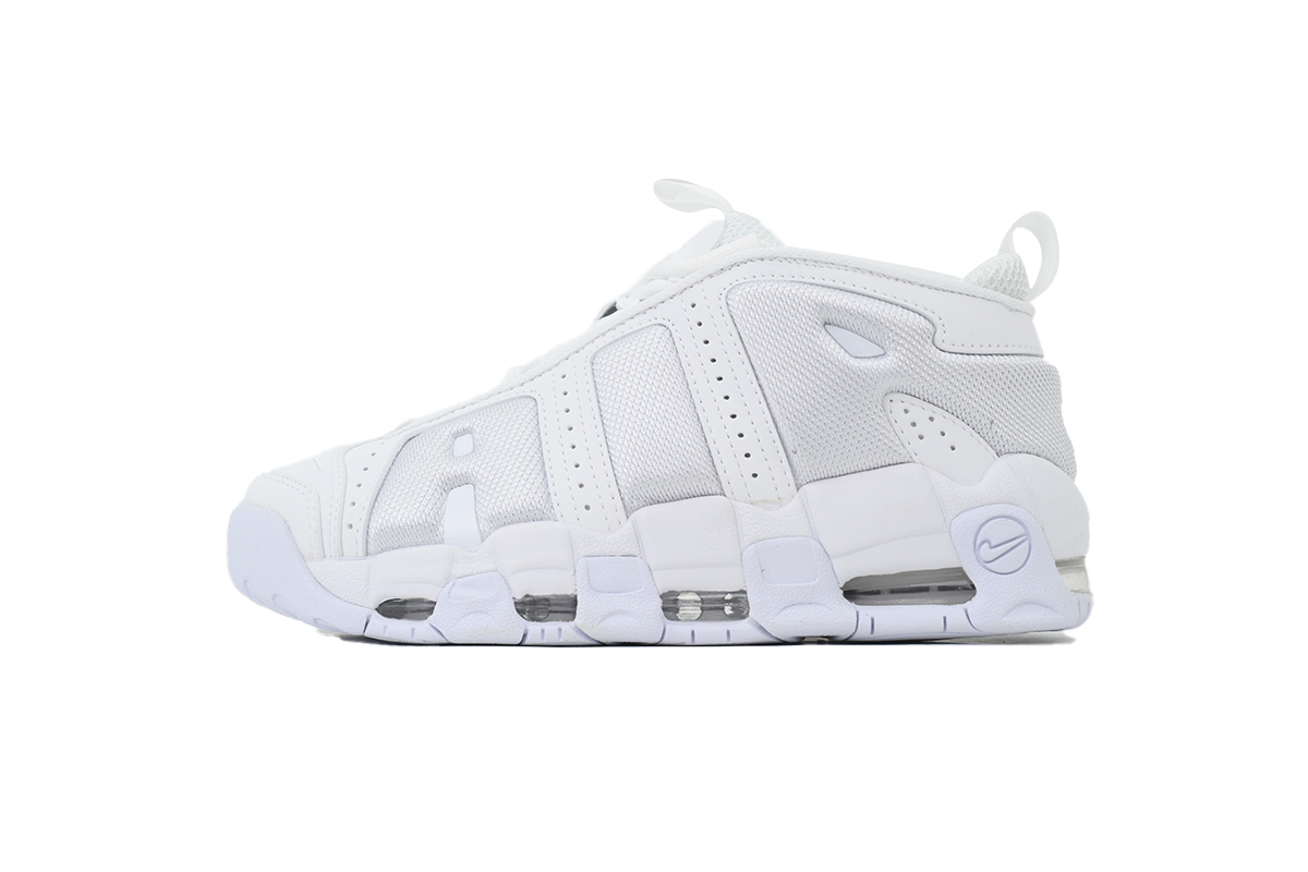 Nike Air More Uptempo Low Triple White FZ3055-100