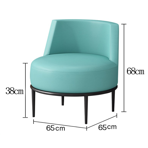 Four Sets Leisure Tea Table Chair Combination Backrest Chair 1