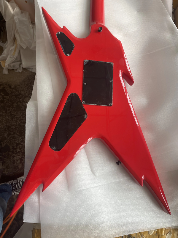 NEW Dimebag Rebel Electric Guitar Red Transparent