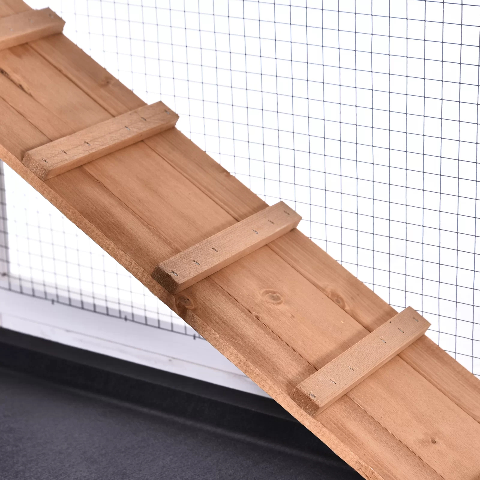 Violetta Weather Resistant Rabbit Hutch with Ramp