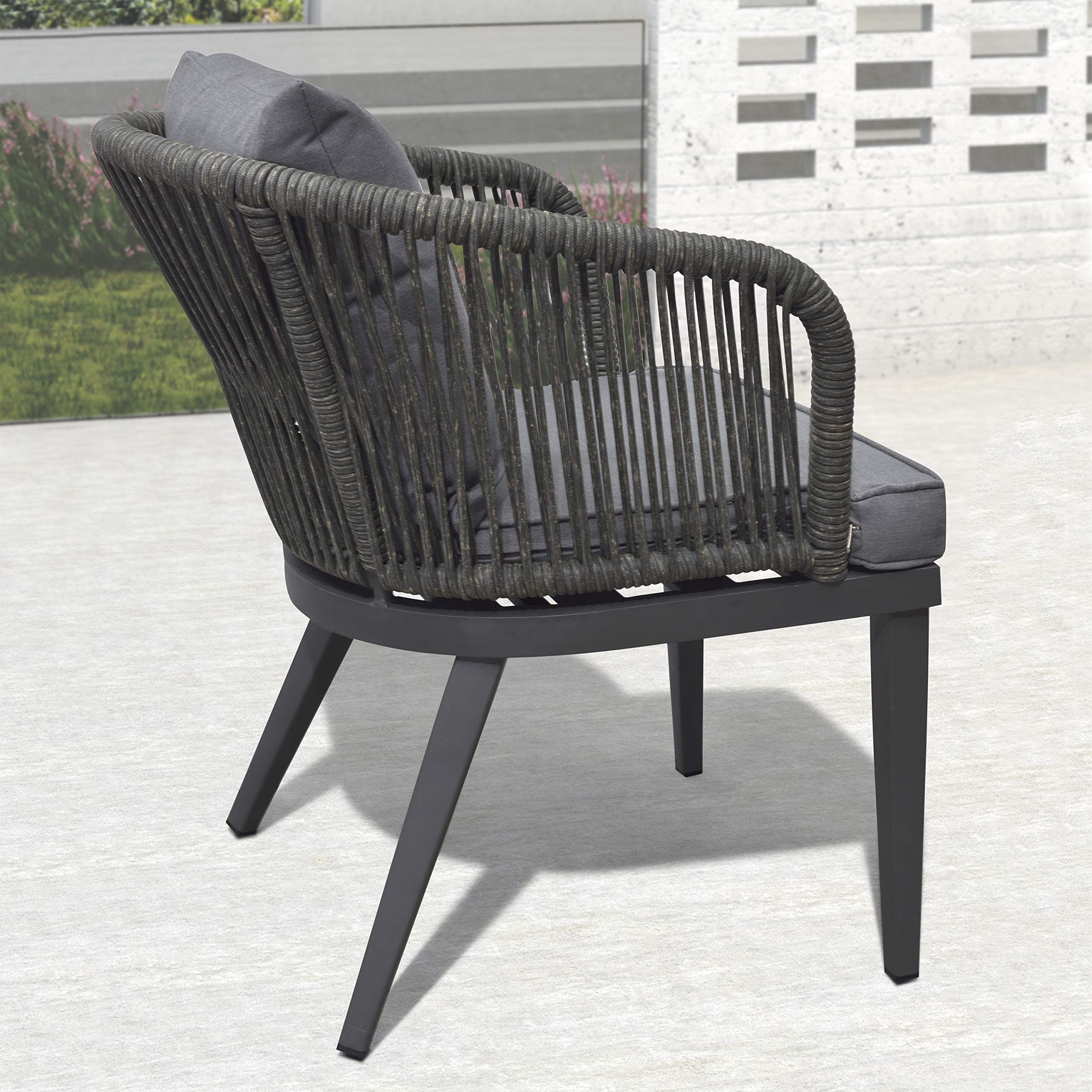 11 Pcs Patio Dining Sets All-Weather Wicker Patio Furniture