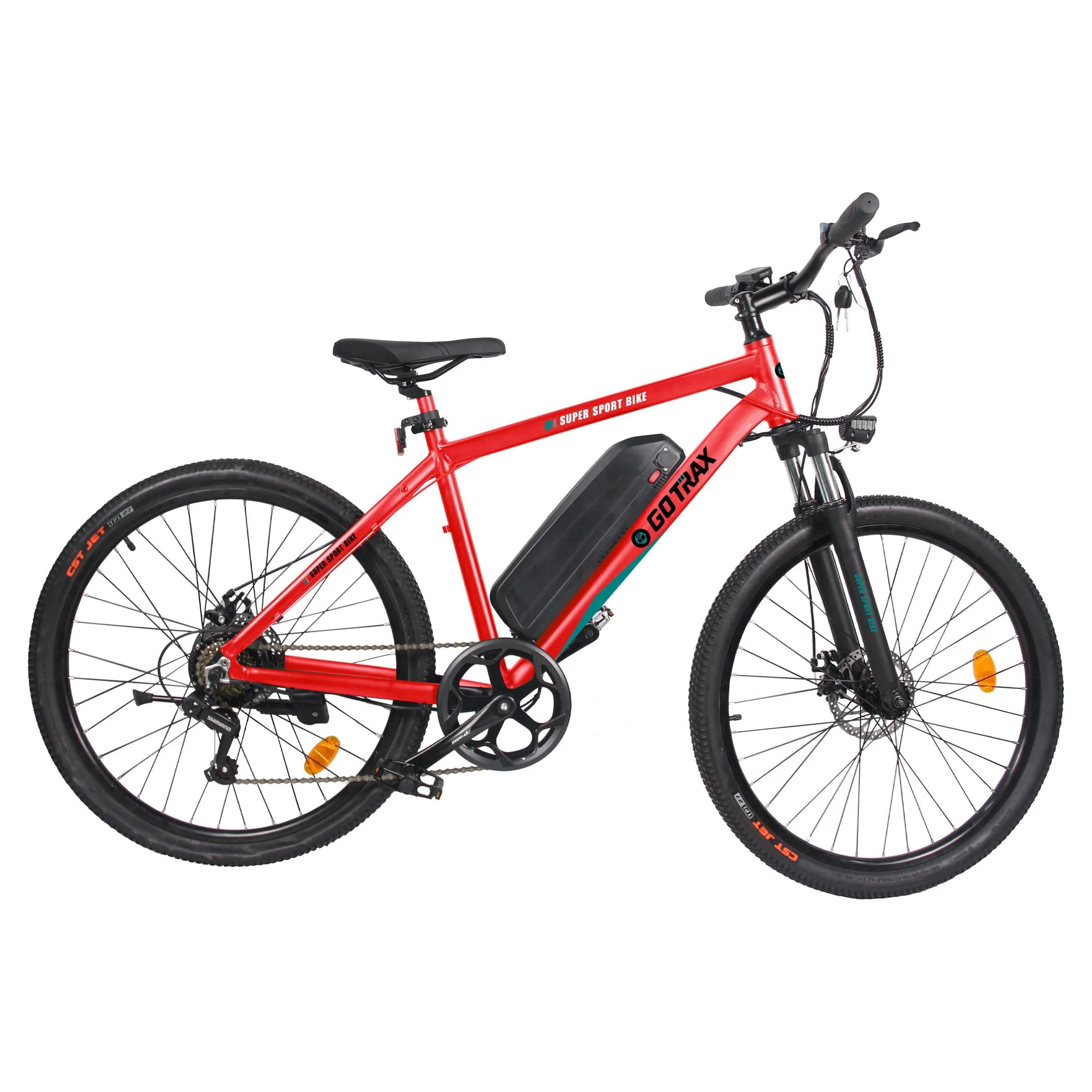 GOTRAX Traveler 29in Electric Bike, 500W, Orange