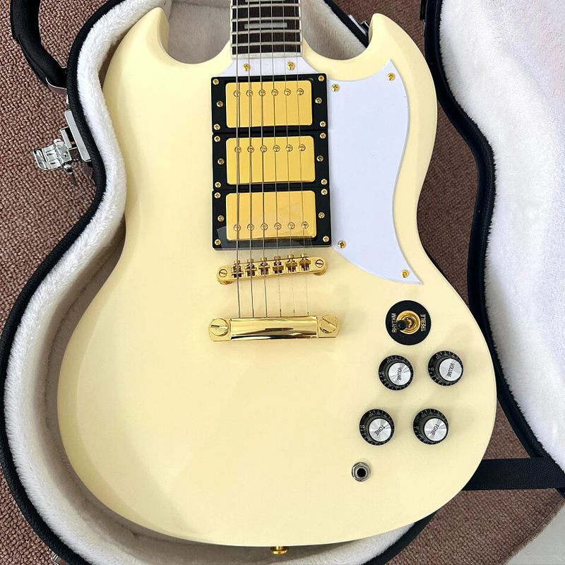 Made in China High Quality Electric Guitar Gold Hardware 6strings