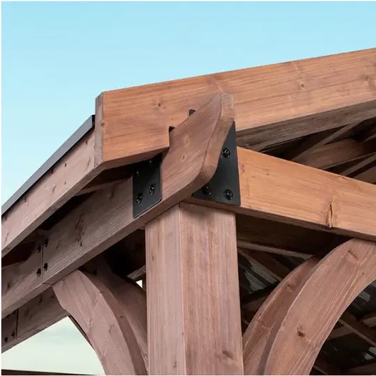 Solid Wood Patio Gazebo