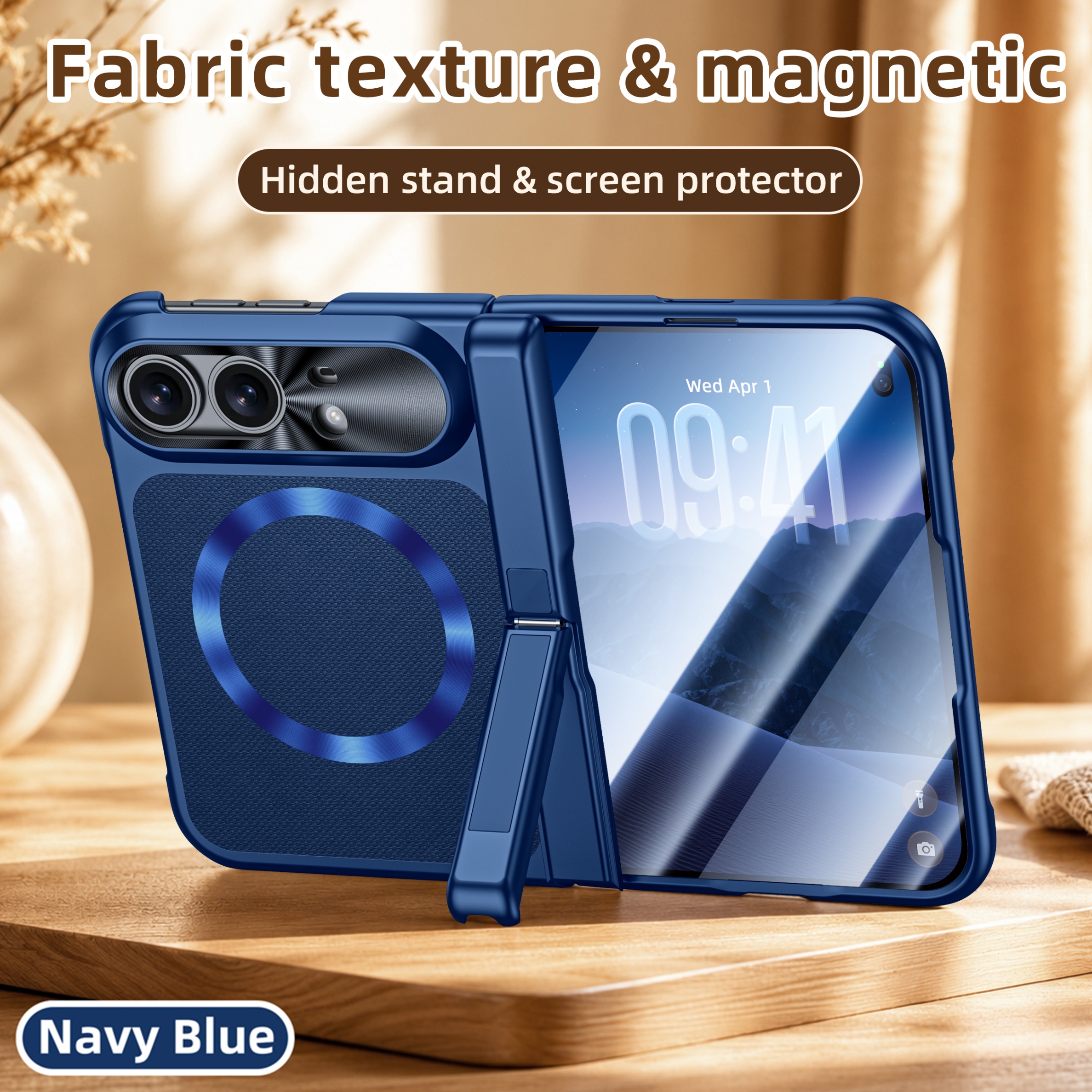 iPhone Duo Protective Case Kickstand - back view