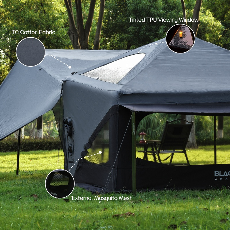BLACK DRAGON 06 Yun Su Space Station Camping Inflatable Tent