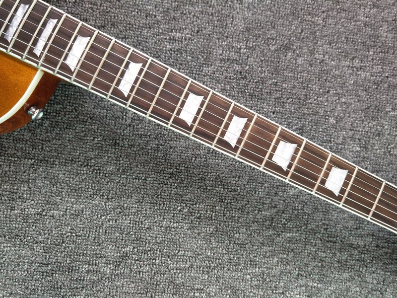 New Style P90 Pickup Gold Pattern Left Hand Guitar Electric Guitar High Quality