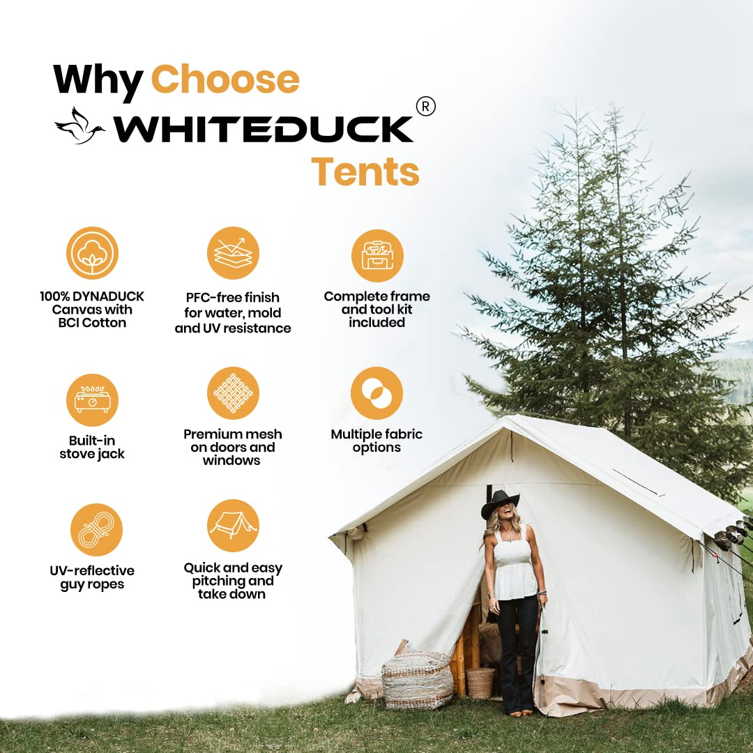 Canvas Wall Tent - Waterproof 4 Season