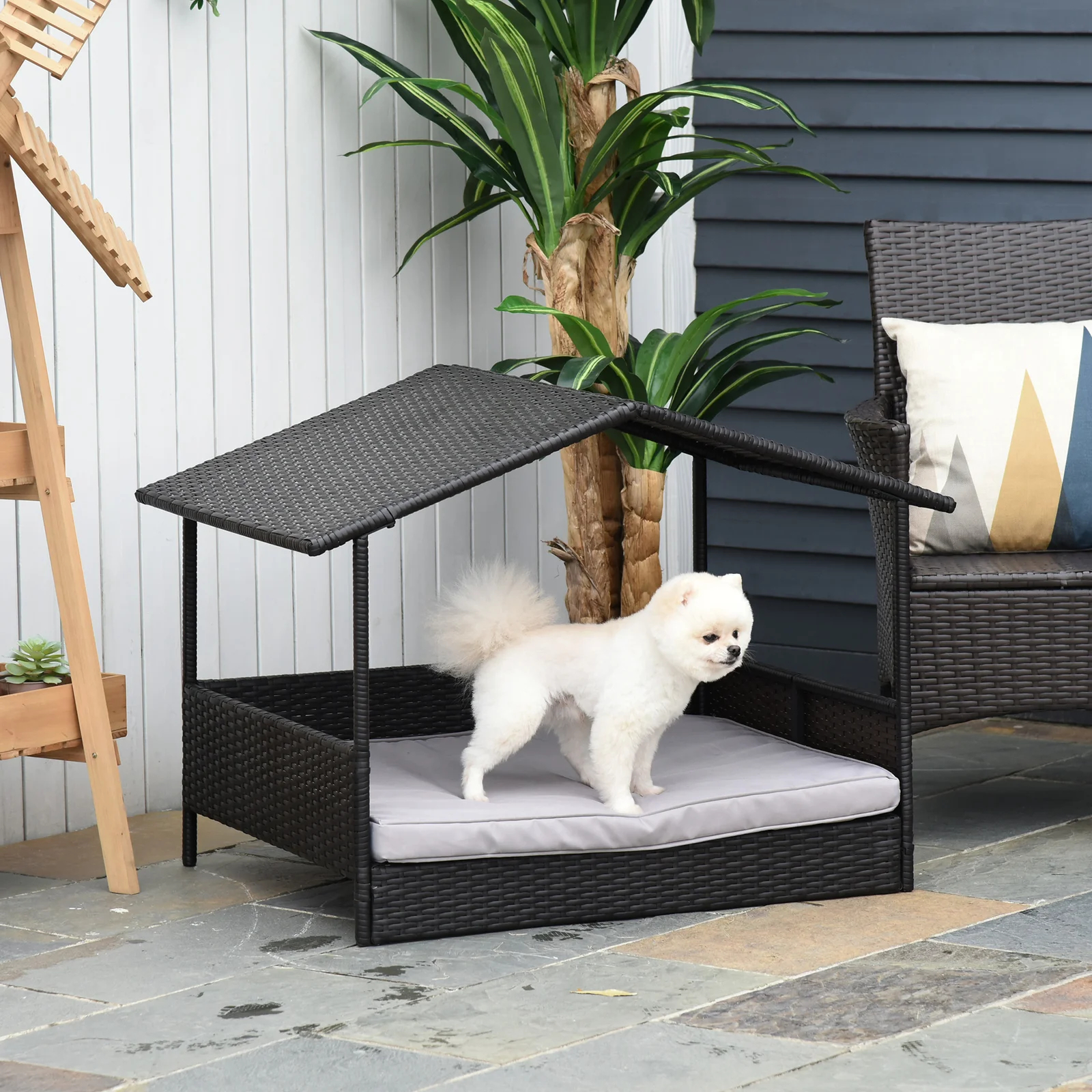 Lollis Wicker Cot Dog Bed