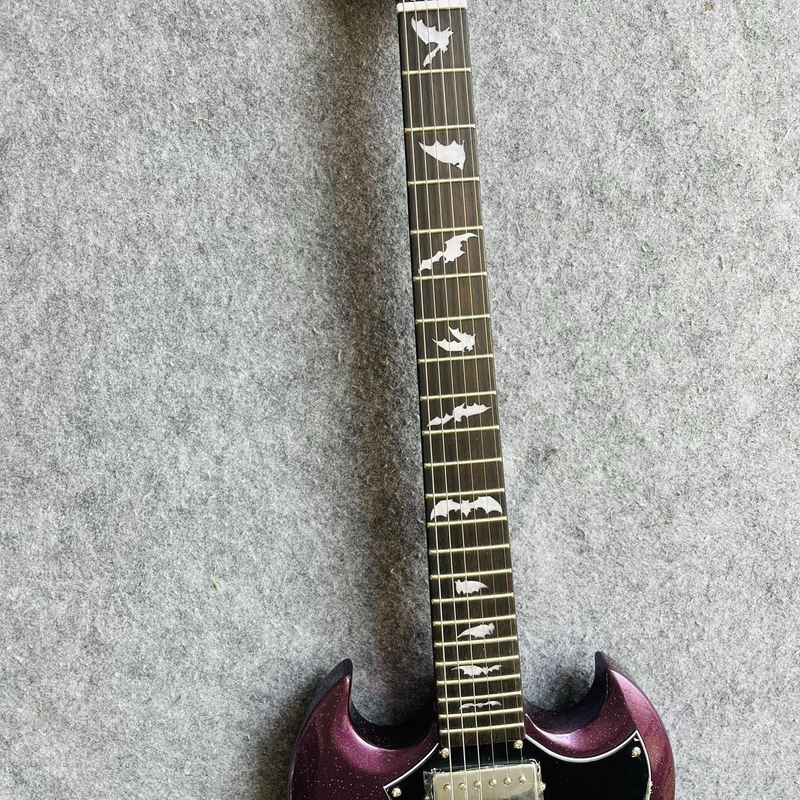 Hot Selling 6 Strings Electric Guitar, Cool Purple SG with Top Quality