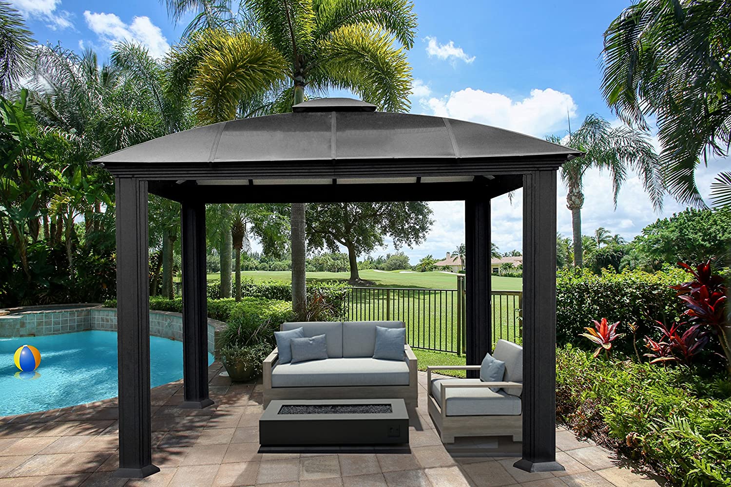 12'x16' Aspen Hard Top Gazebo