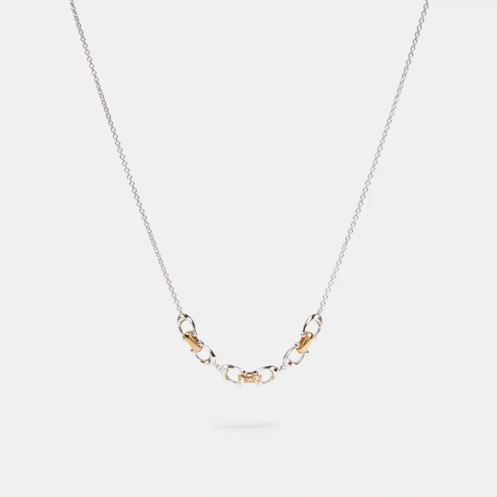 COAthtCH Linked Signature Necklace