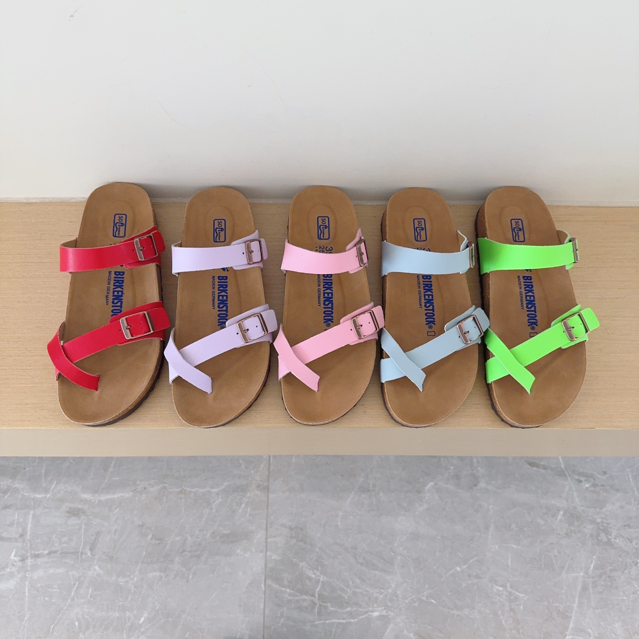 Birken-Style Toe-Post Sandals