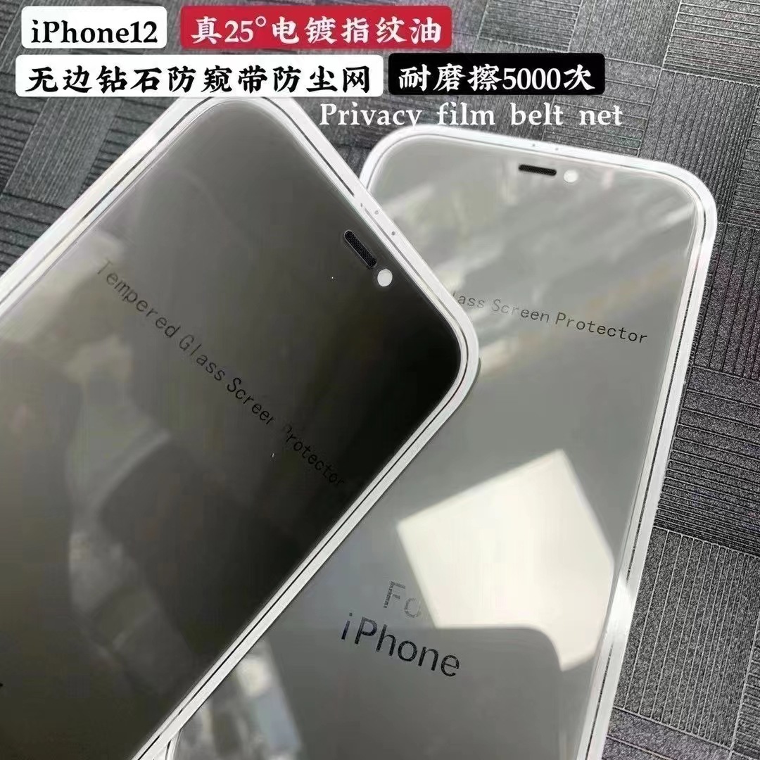 iPhone 17 Tempered Glass Privacy - back view