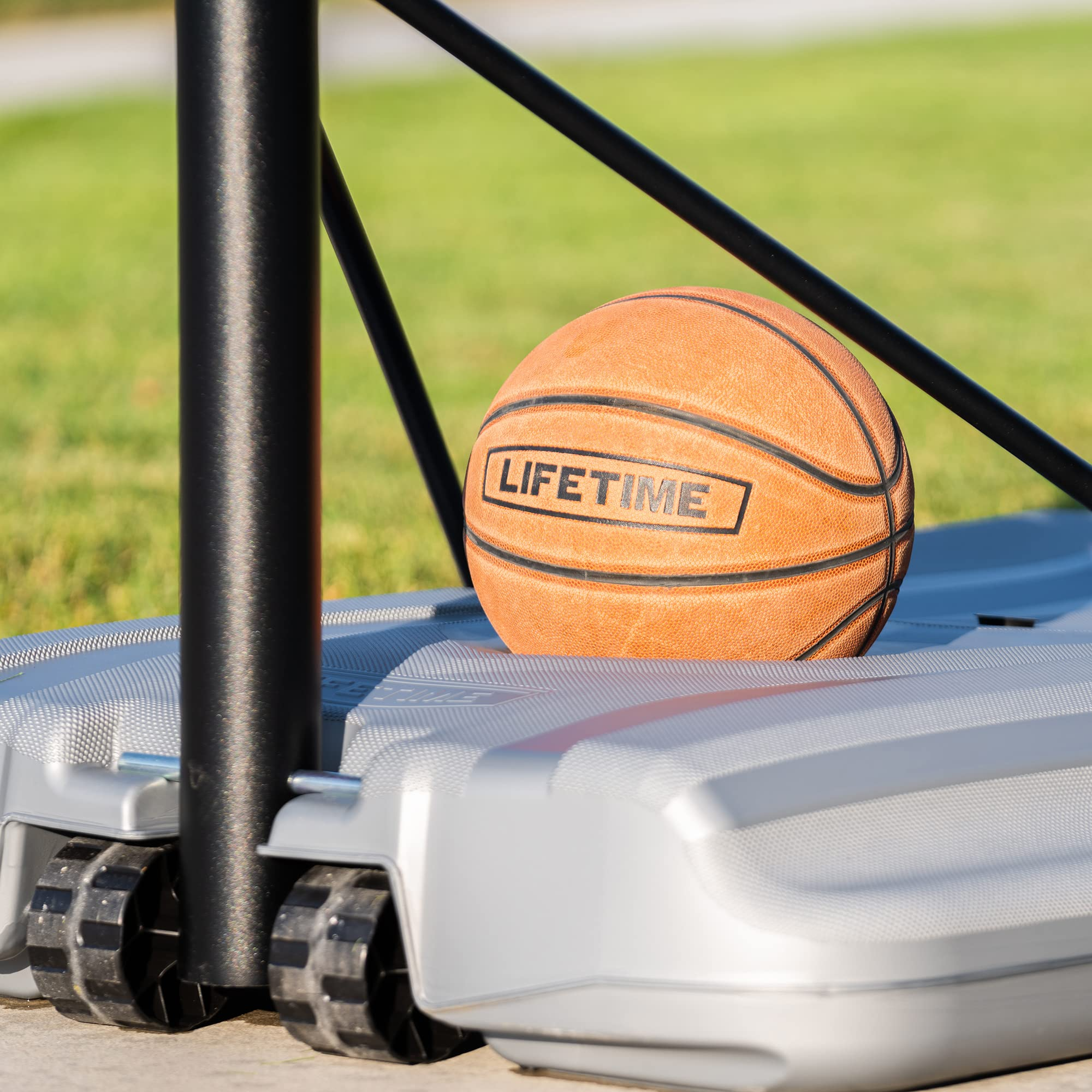 Lifetime Pro Court Height Adjustable Portable Basketball System