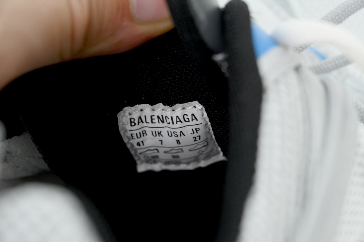 Balenciaga Radar White Grey Silver 865703 WSTGL 9114