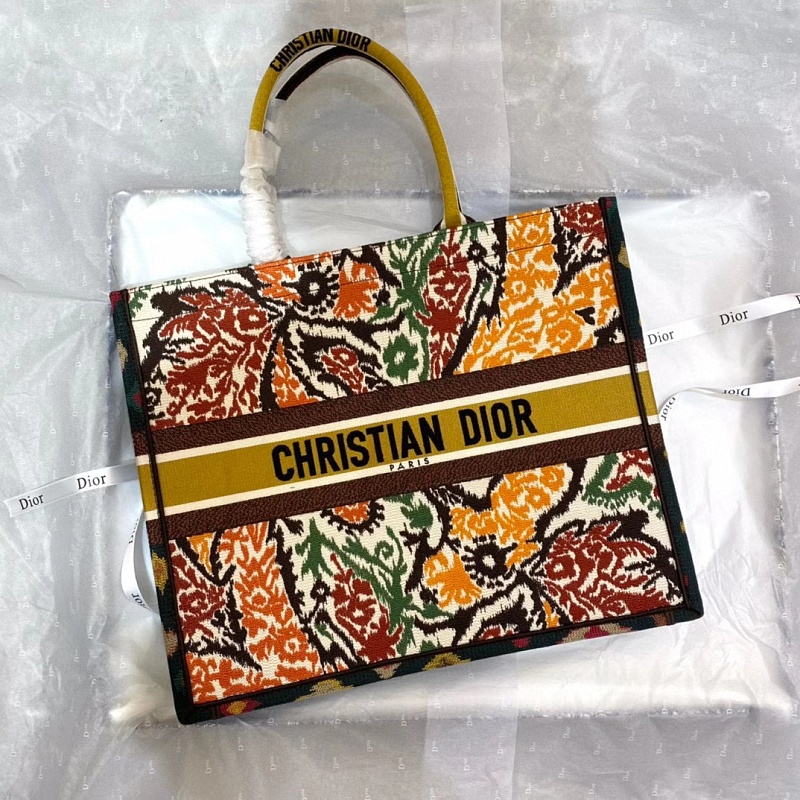Dior Small Book Tote Floral