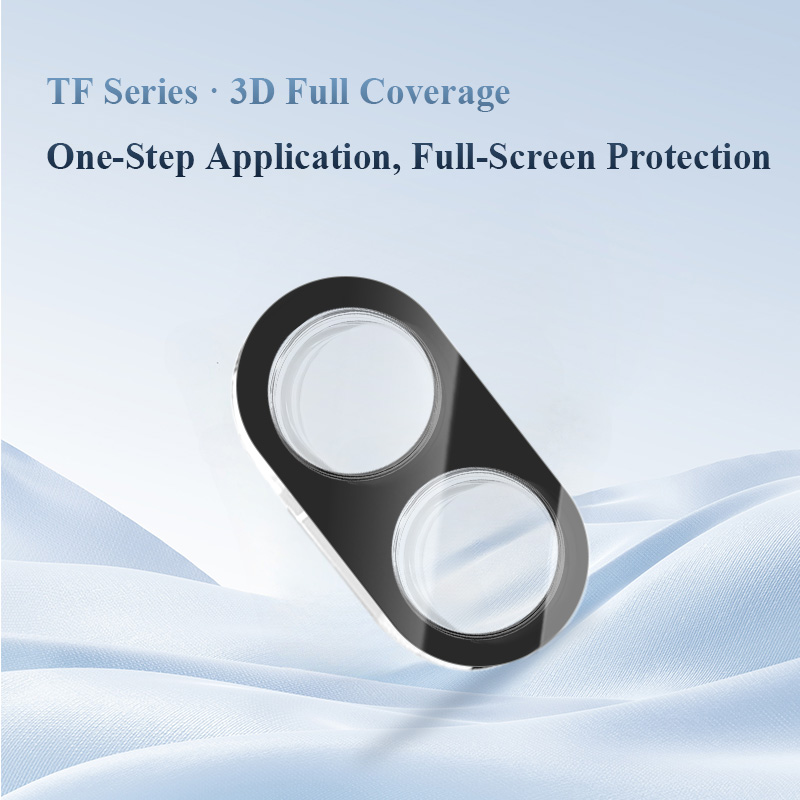 Galaxy Z Flip 8 Tempered Glass Full Coverage - back view
