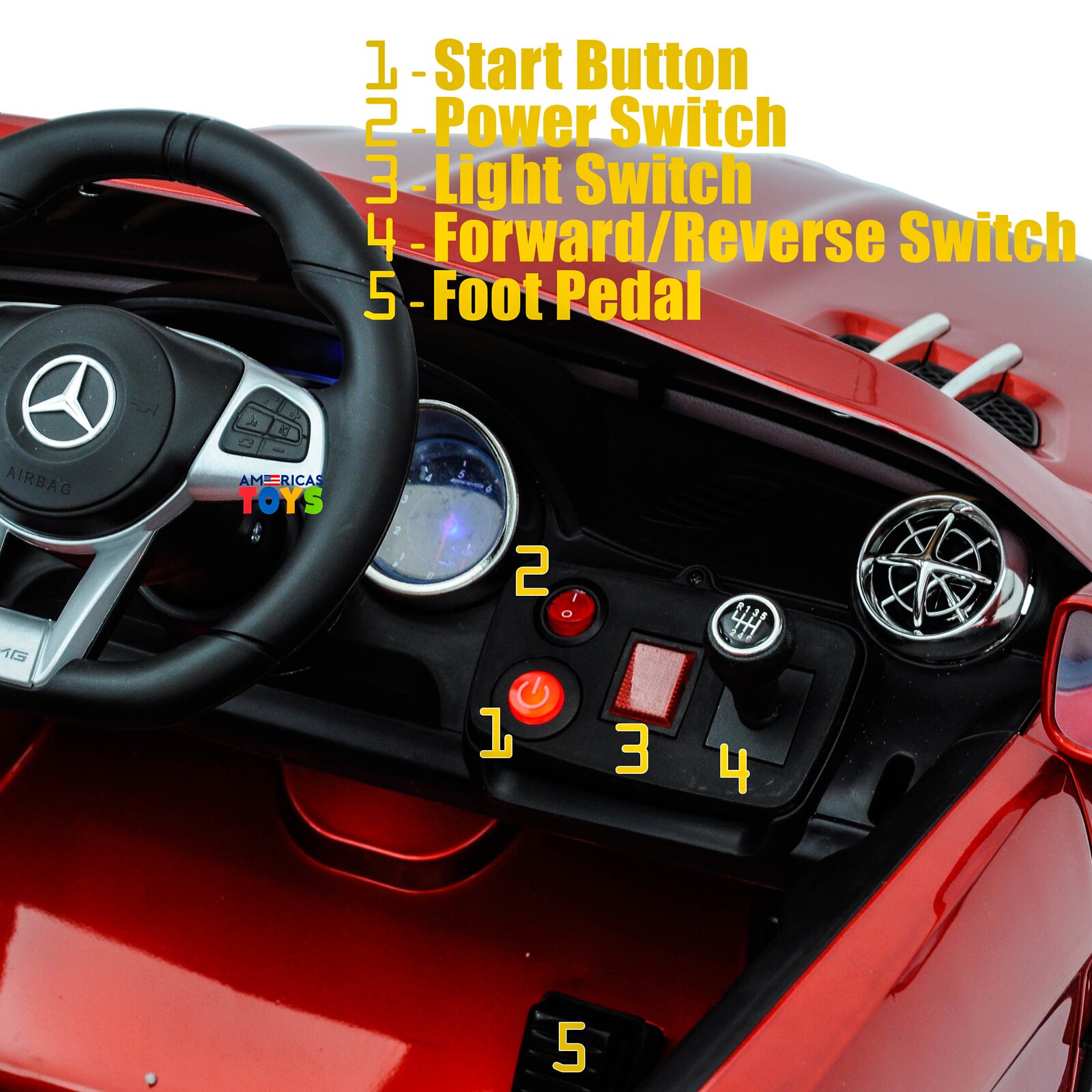 Licensed Car with Mp4 Touch Screen