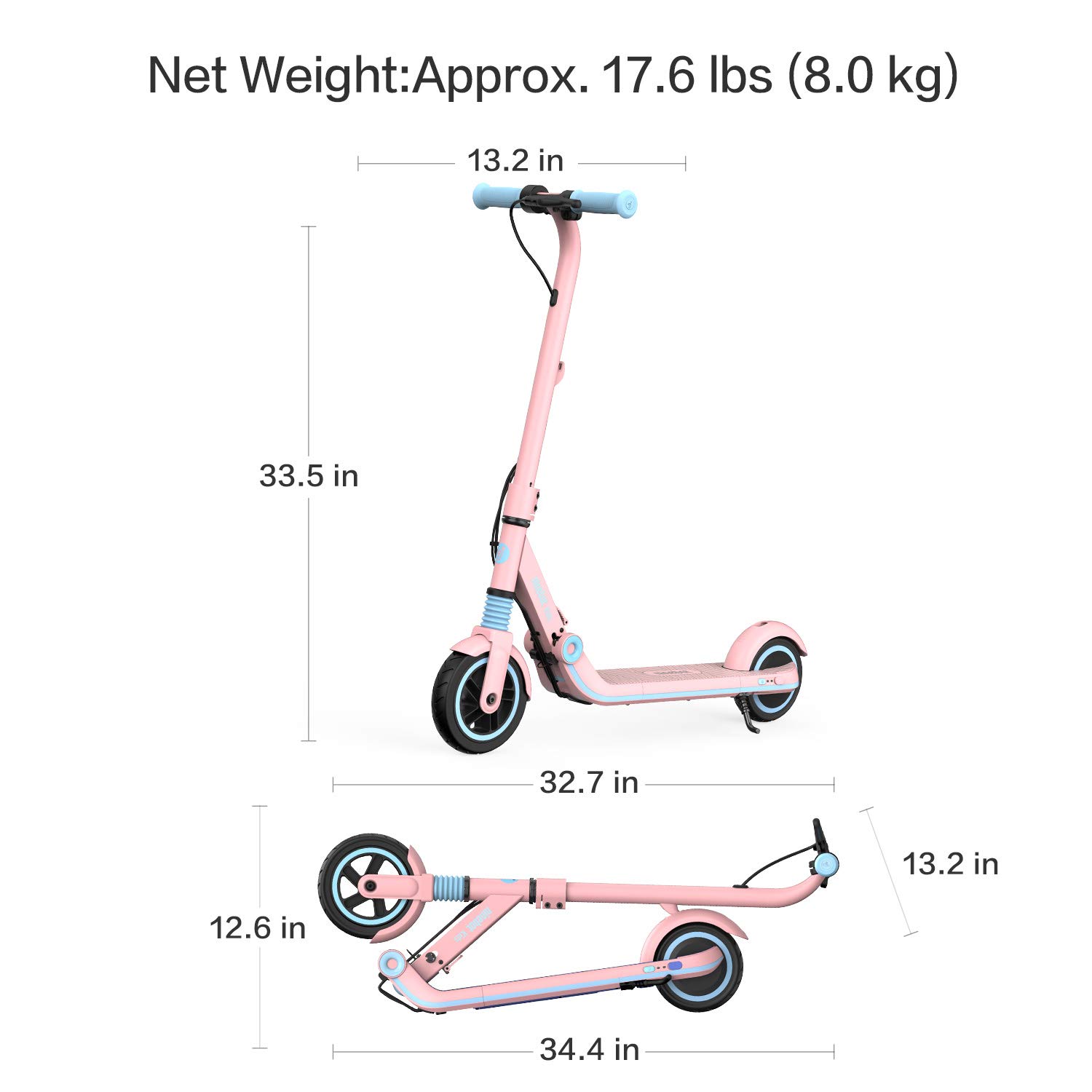 Segway Ninebot Electric Kick Scooter for Kids