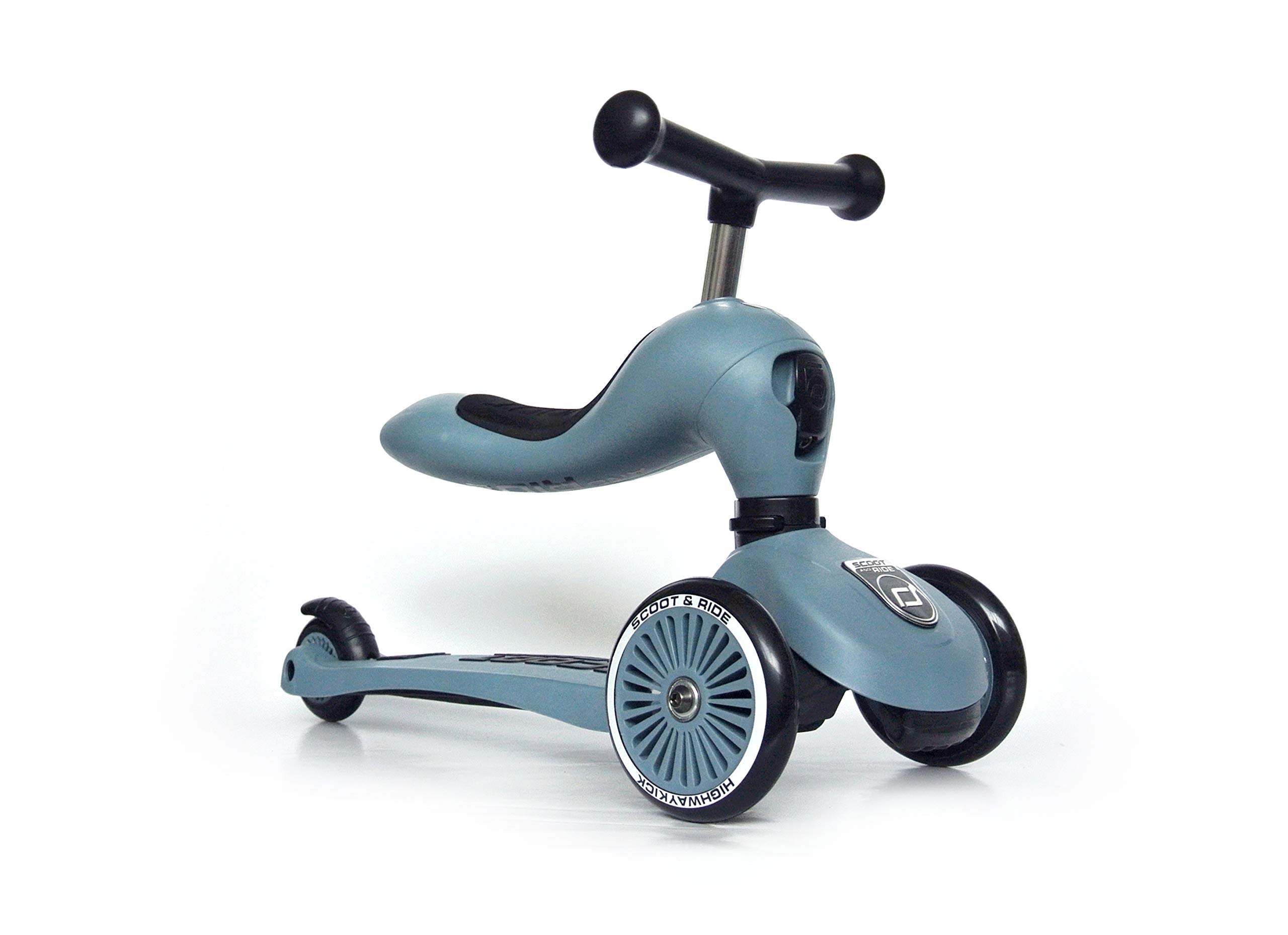 Children Adjustable Seated or Standing 2-in-1 Scooter Including