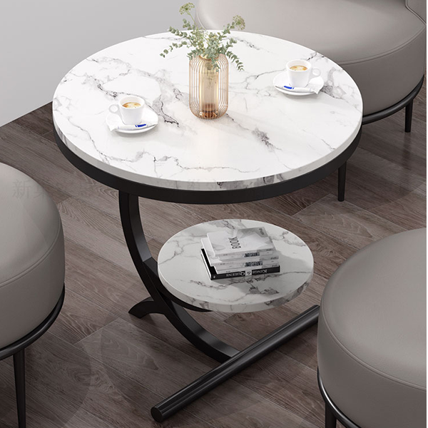 Four Sets Leisure Tea Table Chair Combination Backrest Chair 1