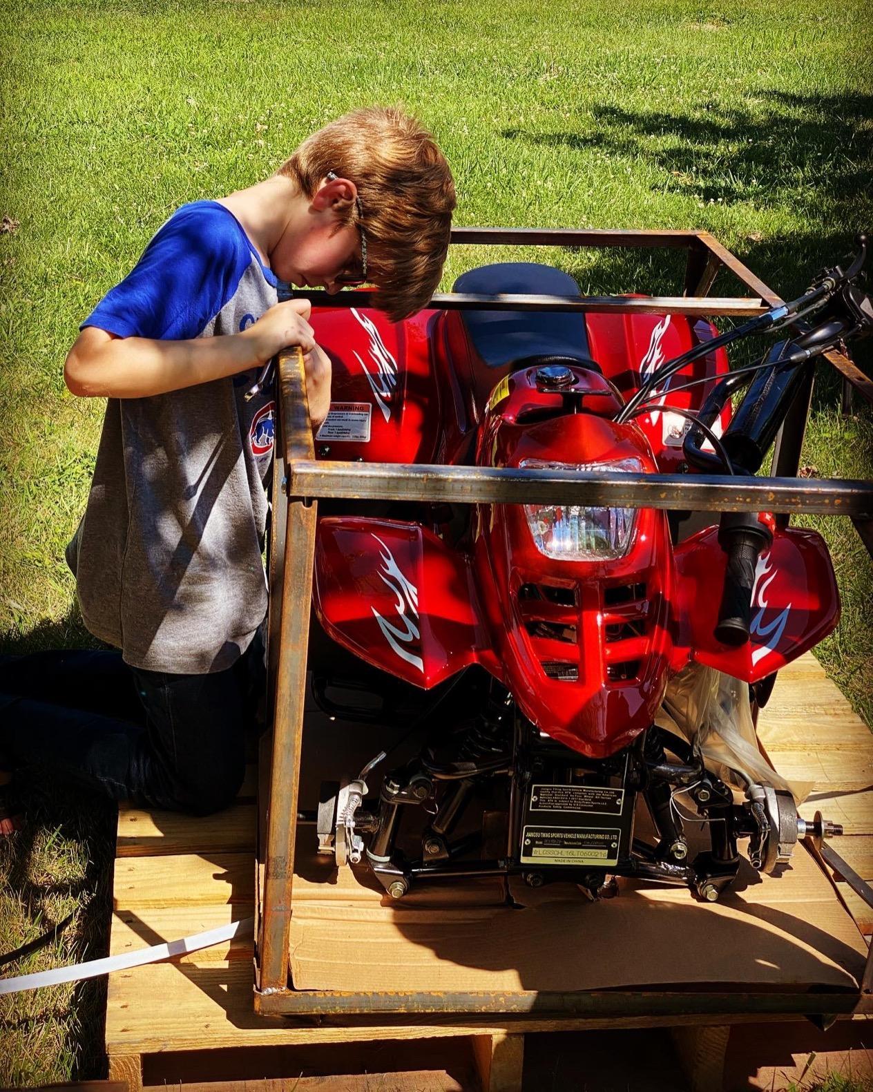 X-PRO 110cc ATV Quads ATV Quad ATVs 4 Wheeler