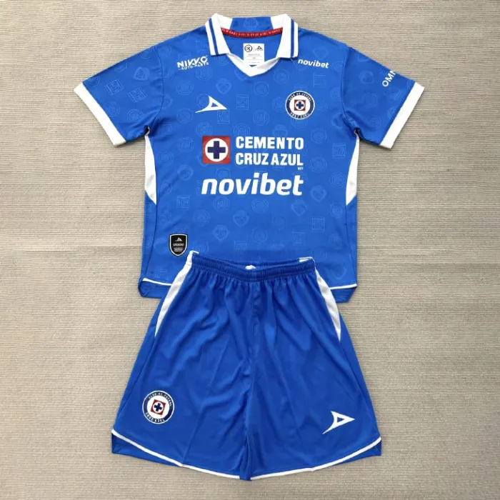 Kids Cruz Azul Home Suit 26/27