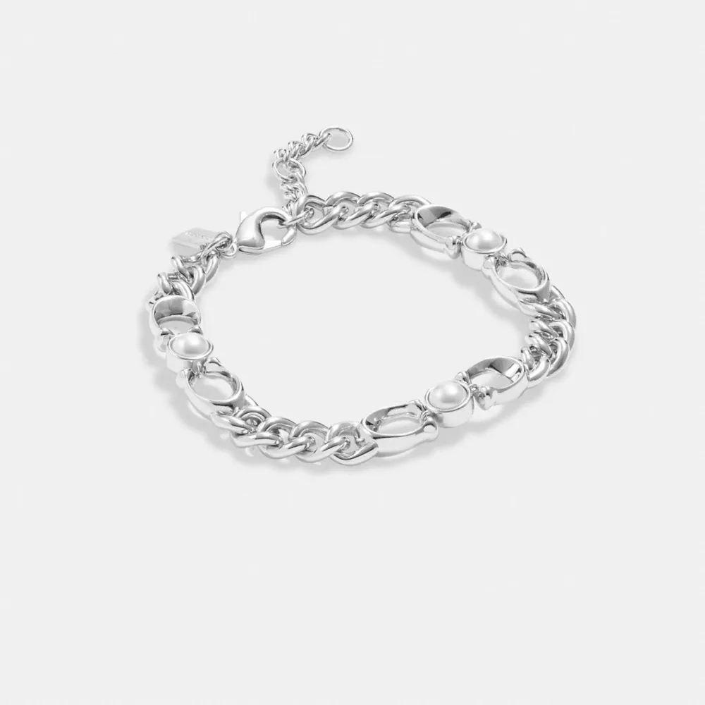 COAthtCH Signature Curb Chain Bracelet