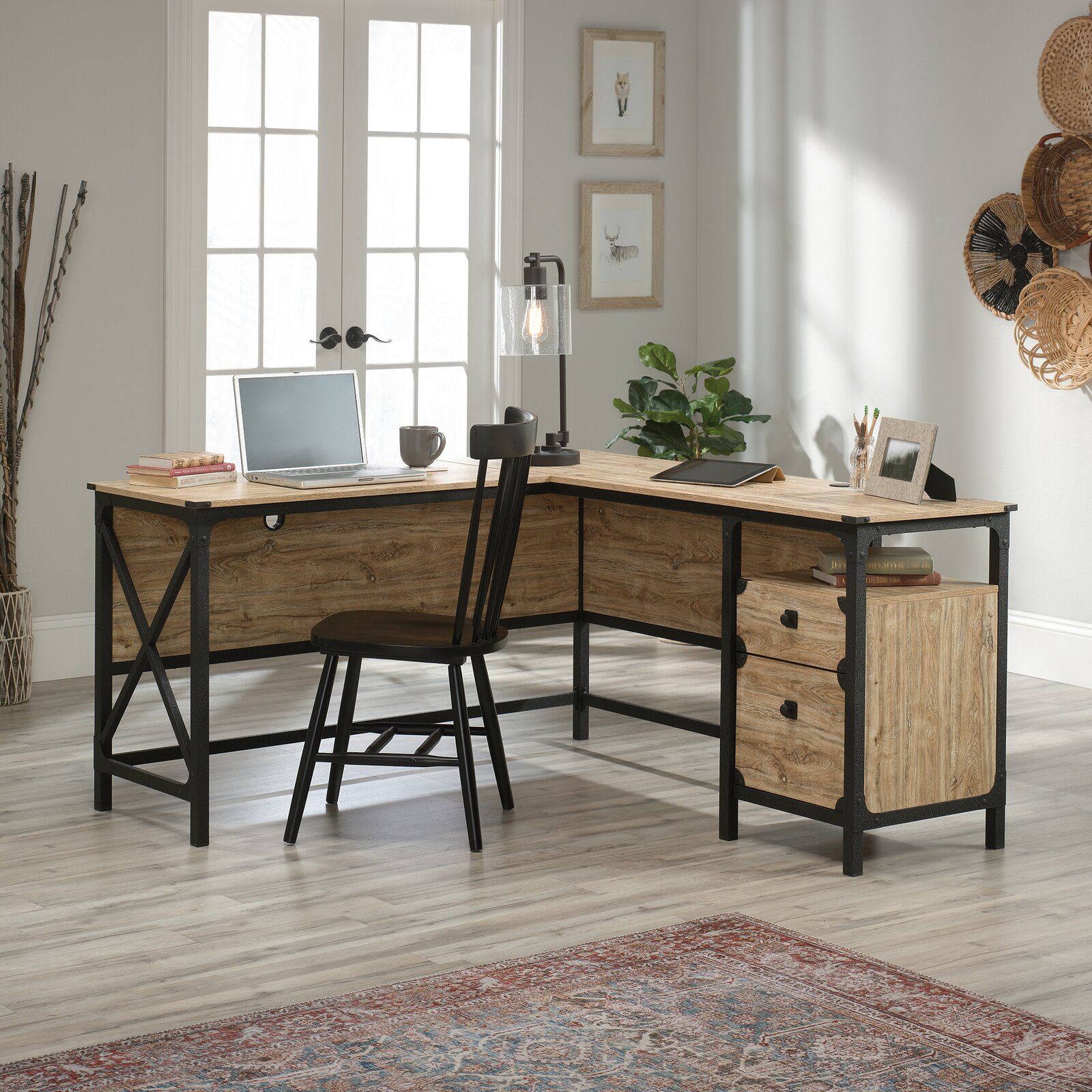 Hovey L-Shape Executive Desk