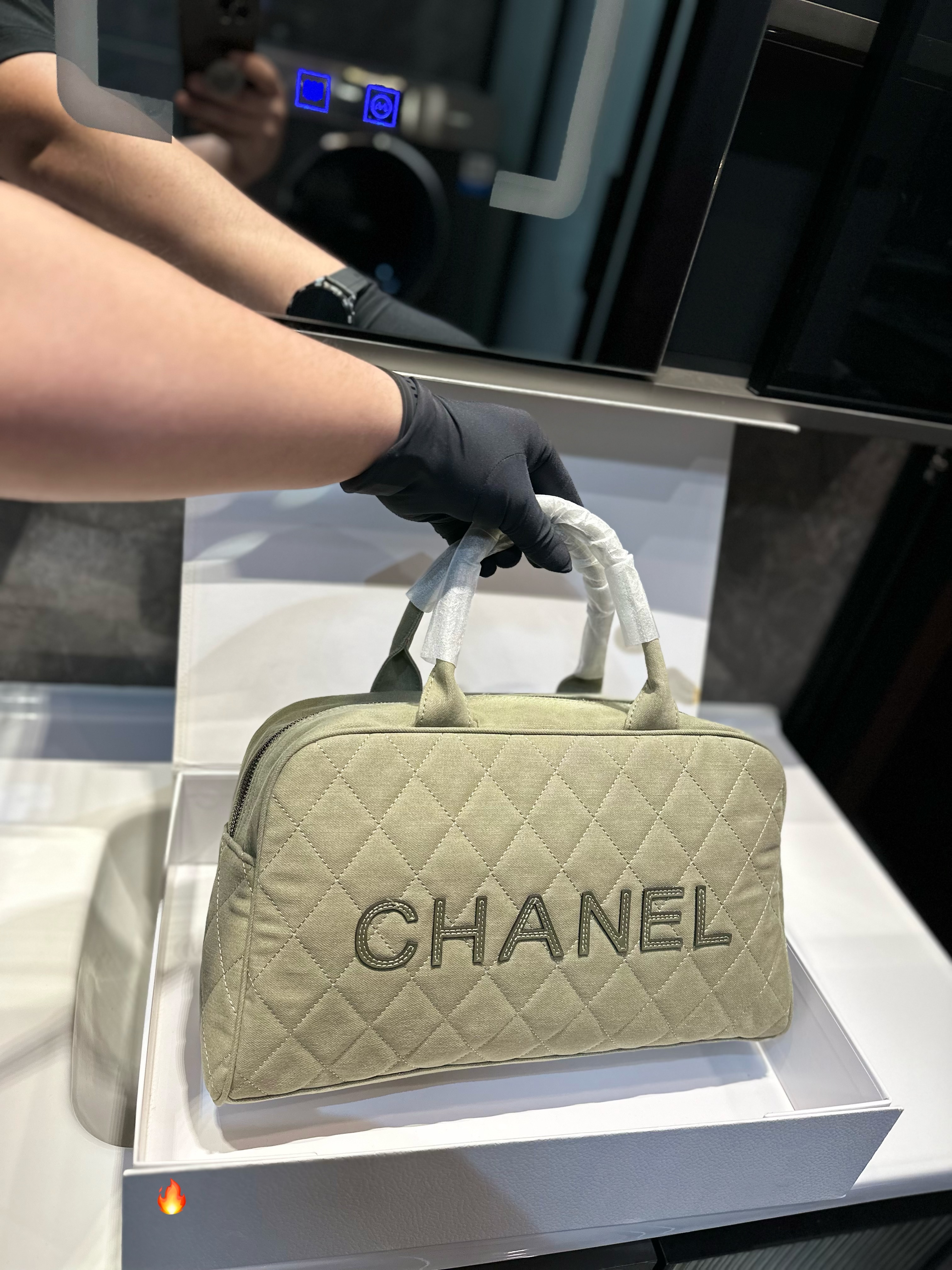 CHANEL vintage fitness bag