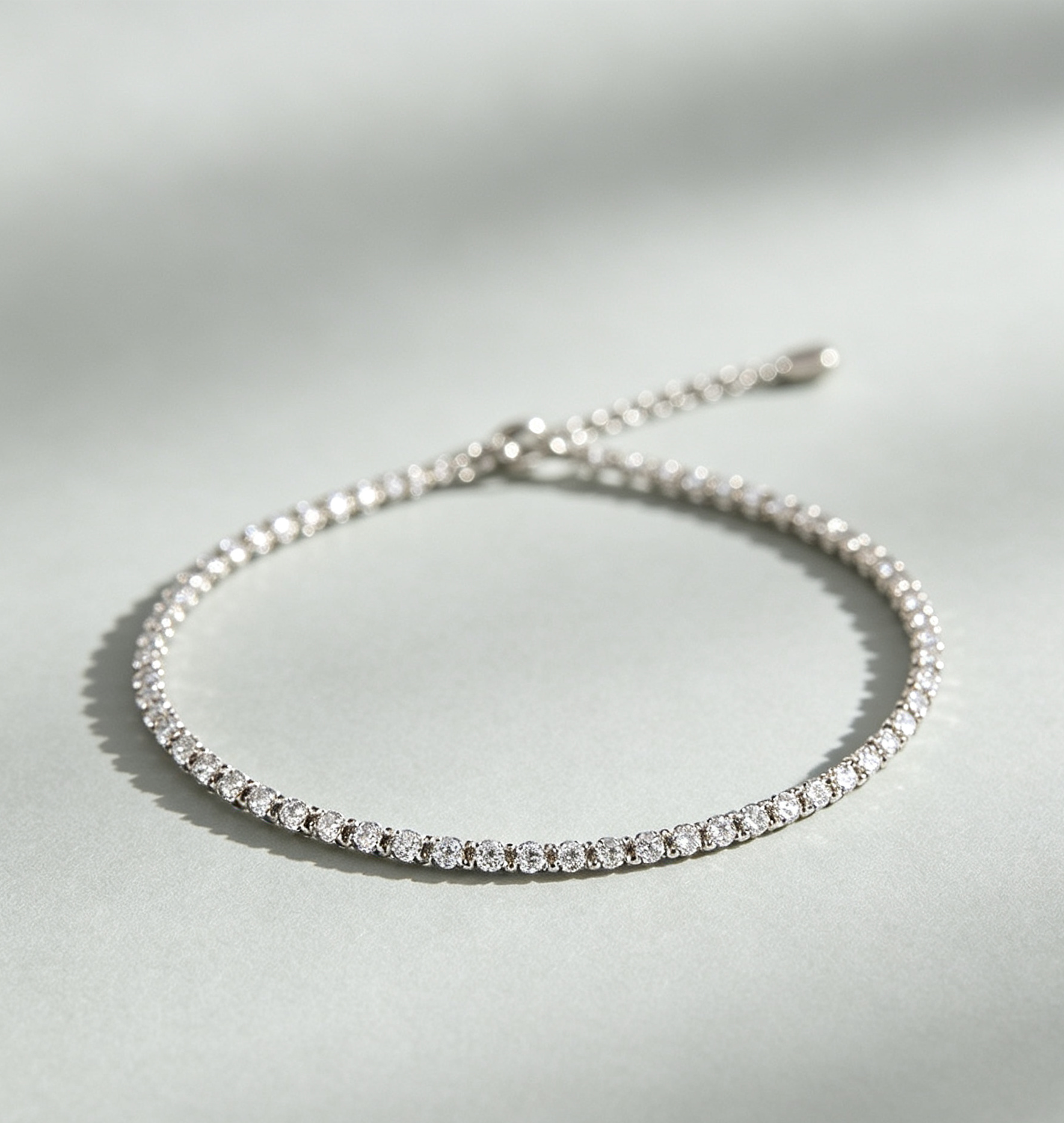 Minimalist Silver Chain Bracelet