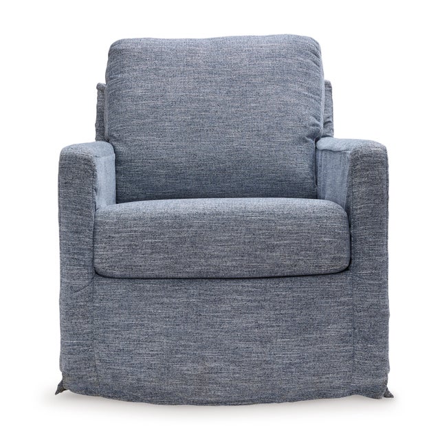 Nenana Next-Gen Nuvella™ Performance Fabric Swivel Glider Accent Chair