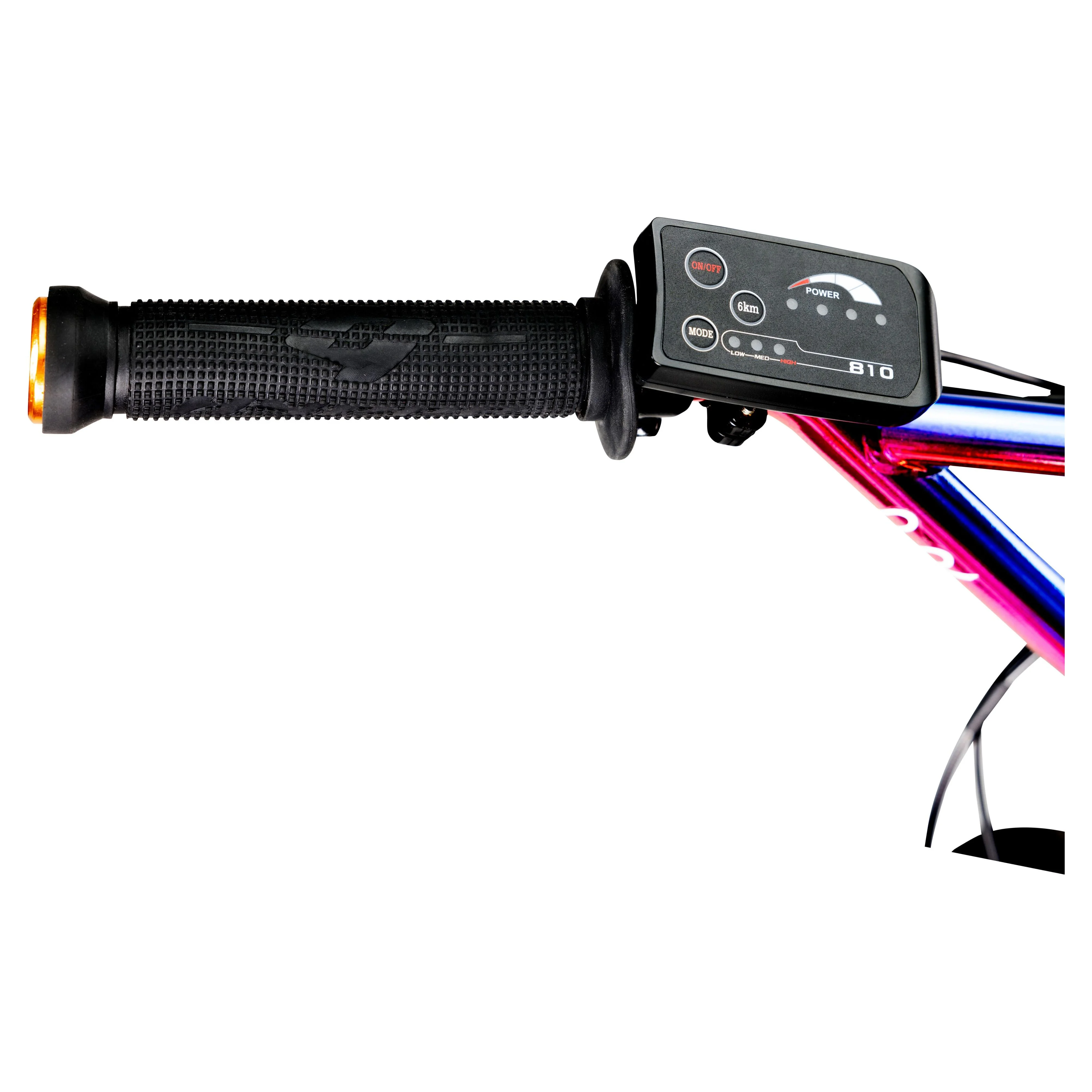 Hyper Jet Fuel 26in Fat Tire Electric BMX Bike, 250W, 36V