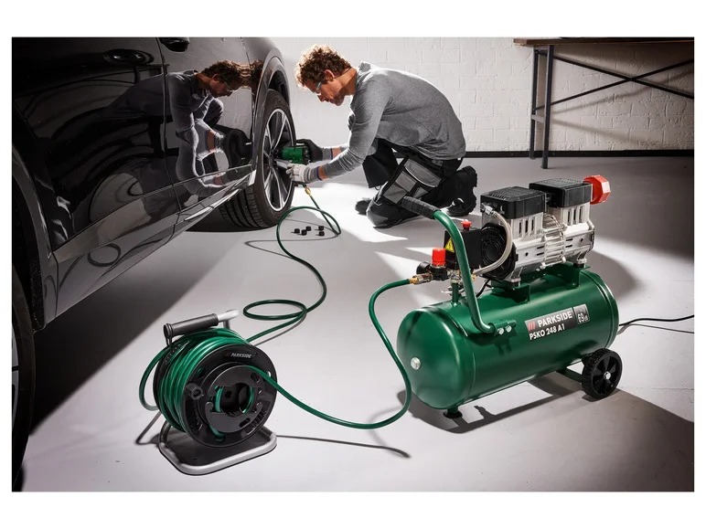 PARKSIDE® Enrouleur de tuyau à air comprimé PDST 20 A, 20 m