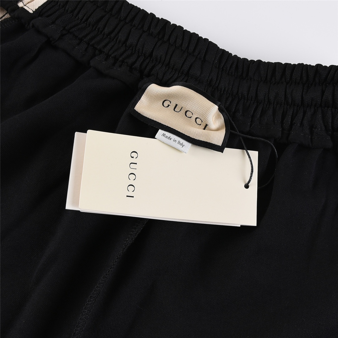 Gucci GG‑striped jersey track pants