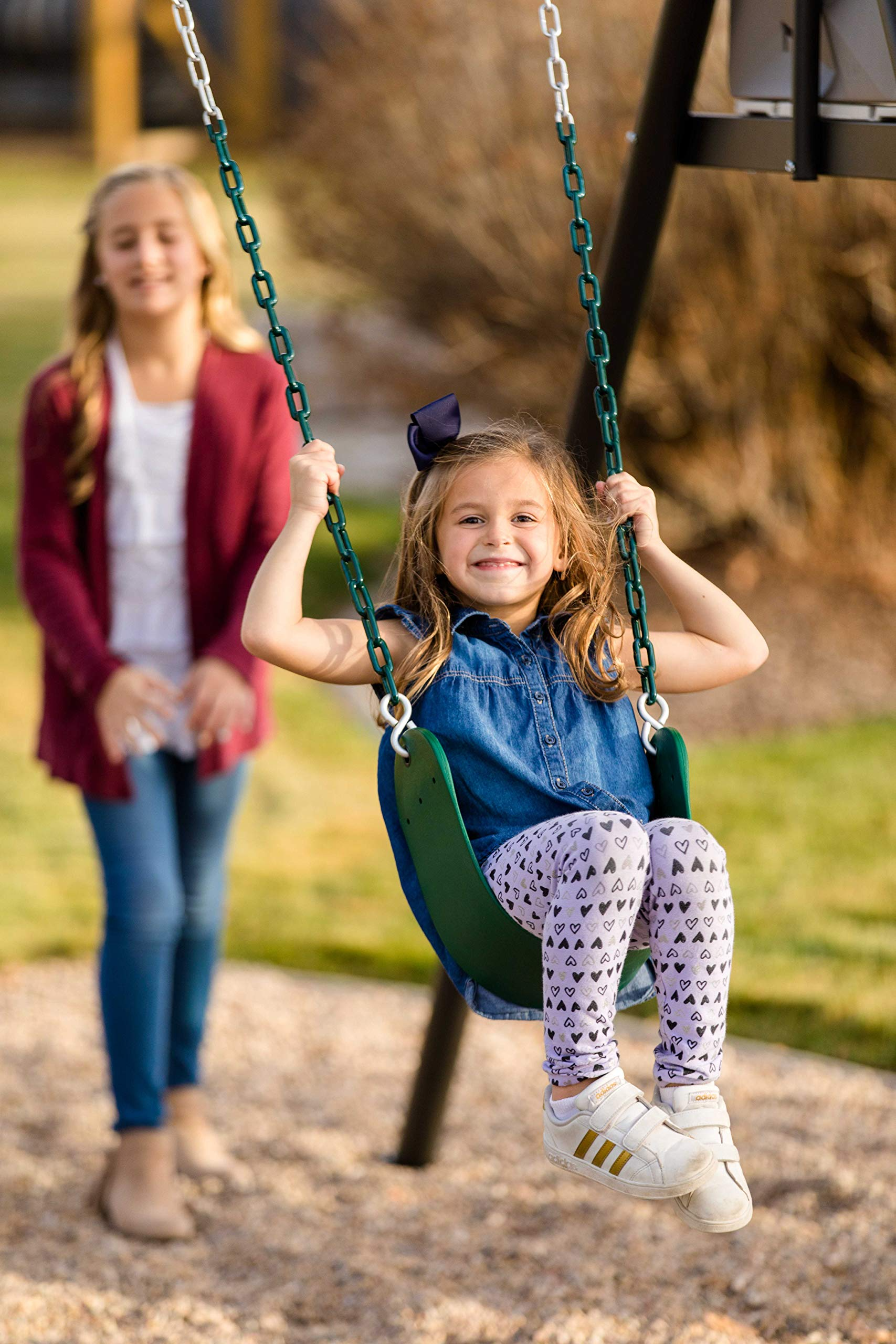 Lifetime Adventure Tunnel Swing Set