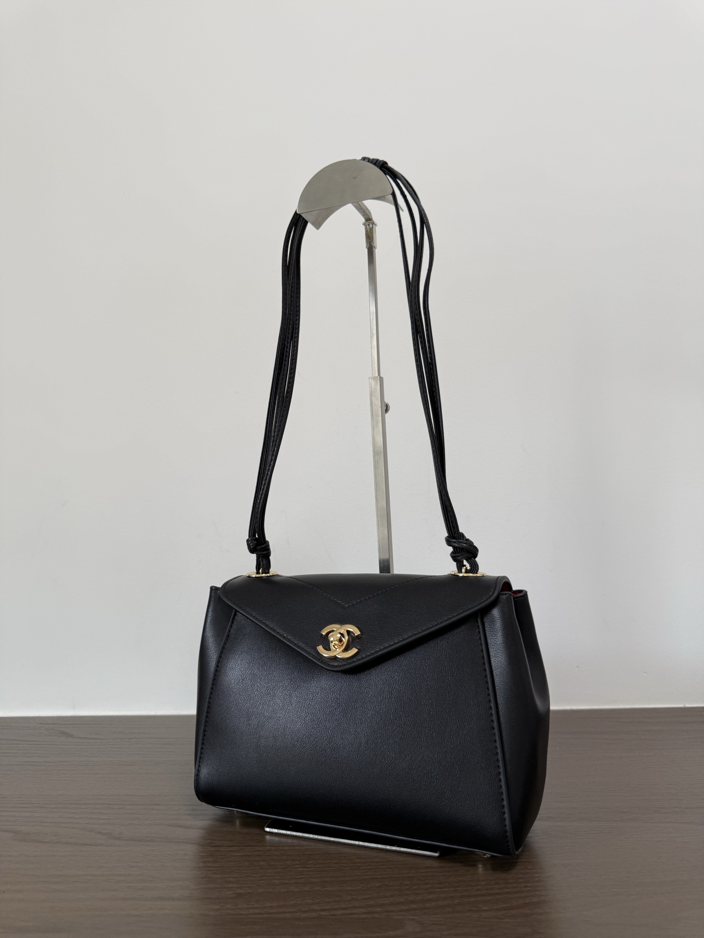 Chanel 26A V-Flap Knot Strap Shoulder Bag