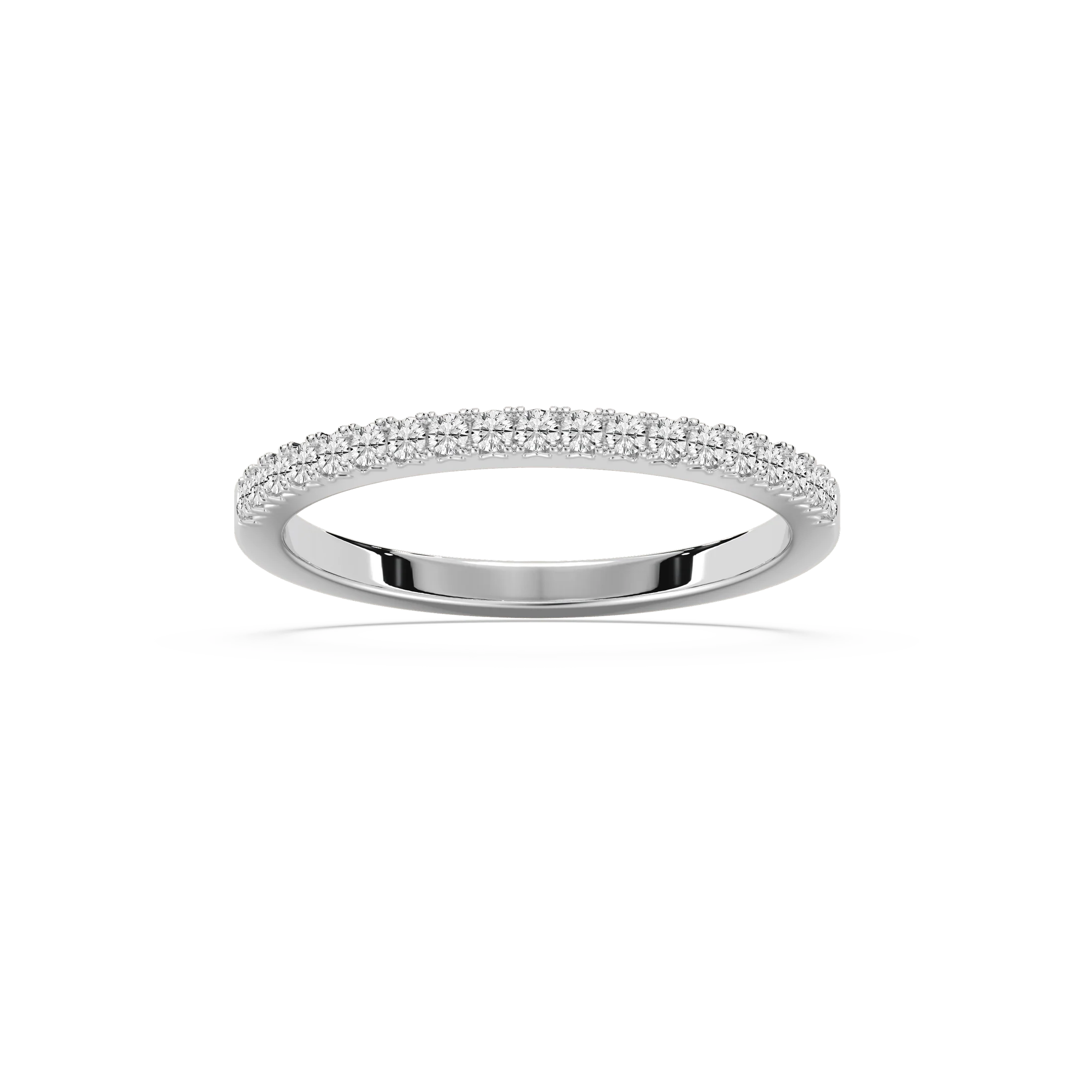 Khloe 1/3 ctw Round Lab Grown Diamond W Prong Wedding Band