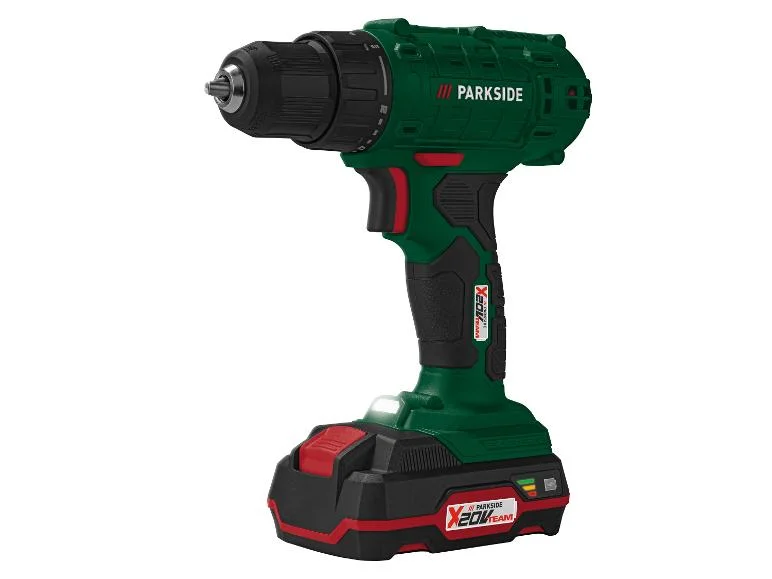 Perceuse-visseuse sans fil avec batterie et chargeur PBSA 20-Li A1, 20 V