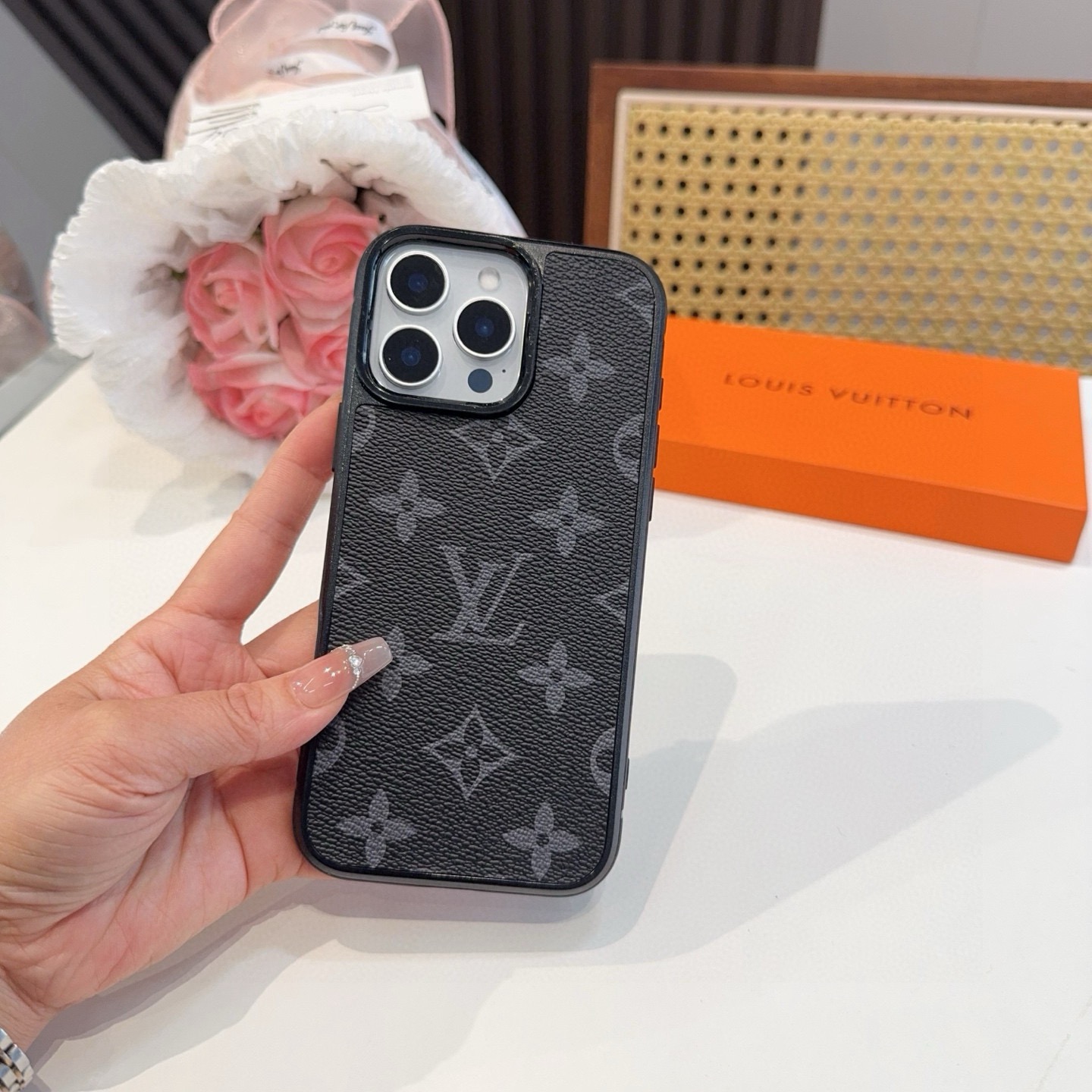 LV Classic Monogram iPhone Case